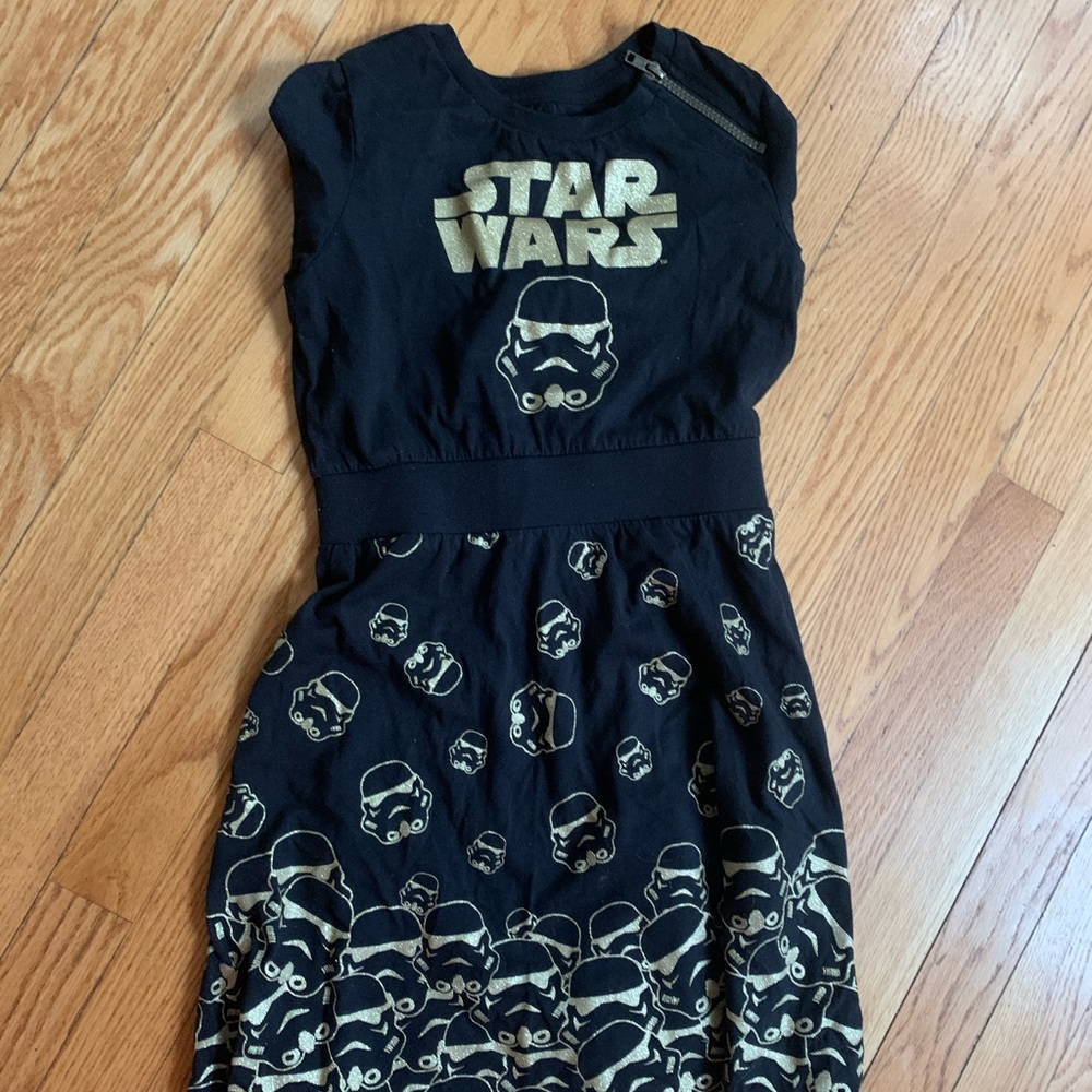 Girls storm trooper Star Wars dress. Sz 7/8